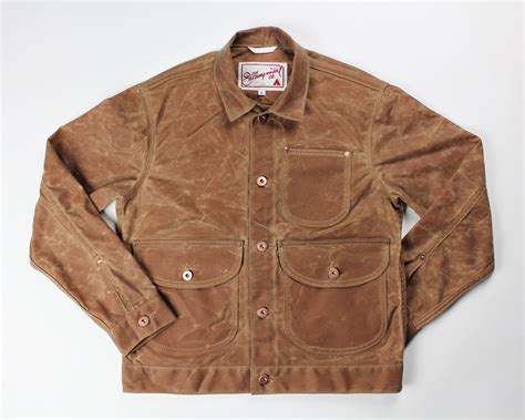 american made waxed jacket.